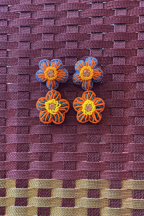 Fleur orange