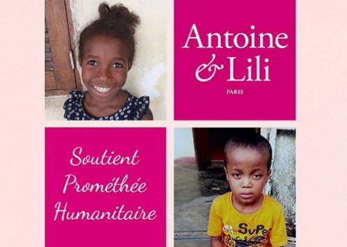 Antoine et Lili soutient Prométhée Humanitaire